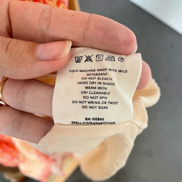 Spell: Love Story short sleeve boho dress. Size S (Aus 10) - Picture 5 of 7